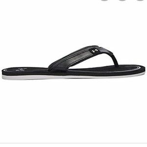 Tropicflo Black size 10 Leather Flip Flop Sandal
